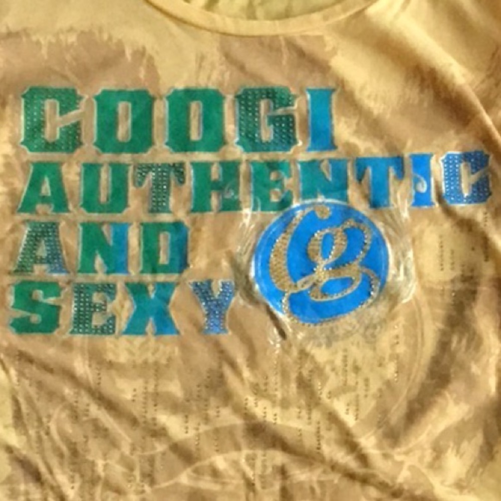 Coogi Bling Tee 💛 Yellow
